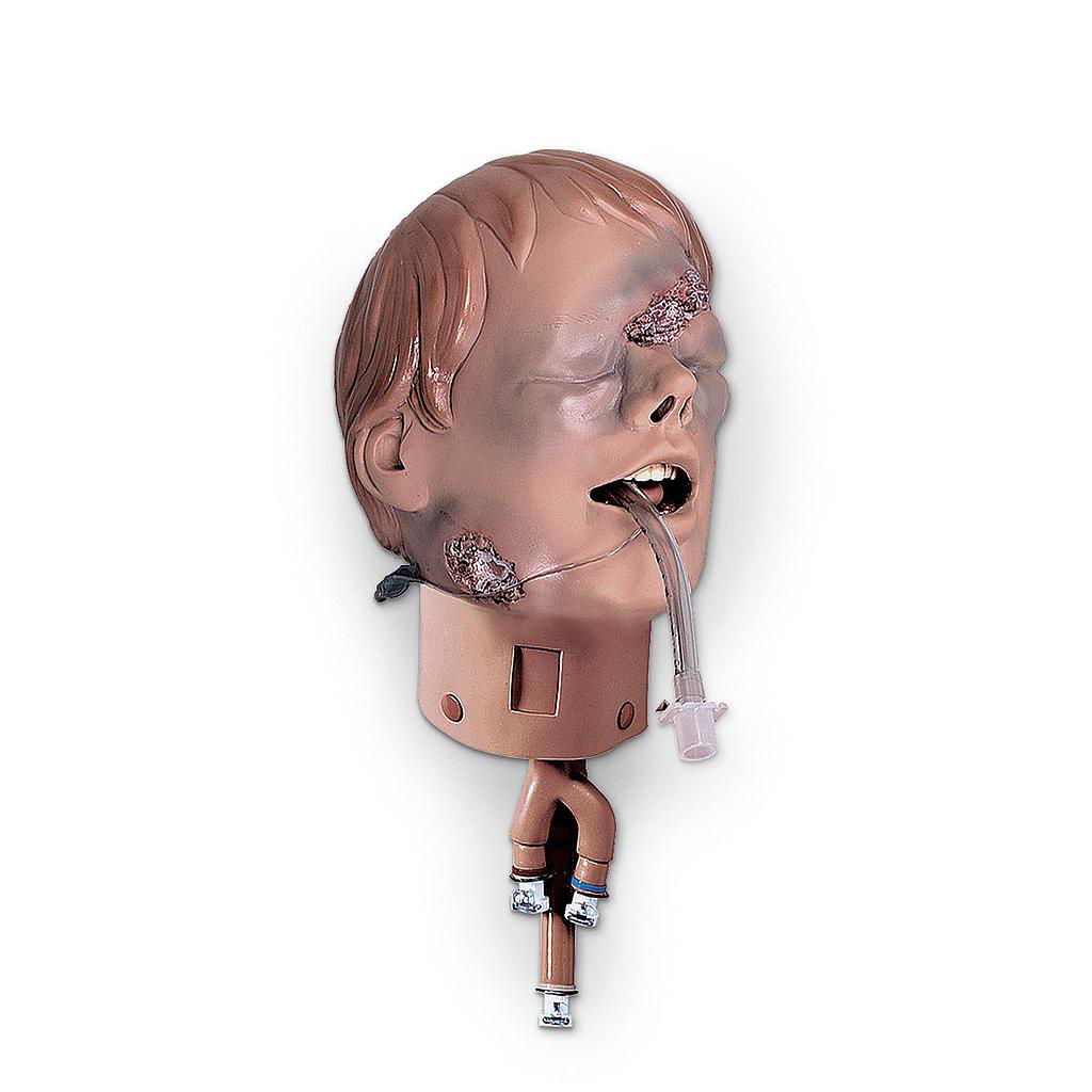 Simulador de cabeza con traumatismos para intubación, Nasco 101-069U
