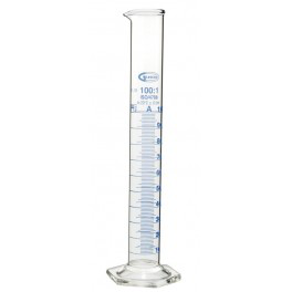 Probeta de vidrio de Clase &quot;A&quot; x 100 ml