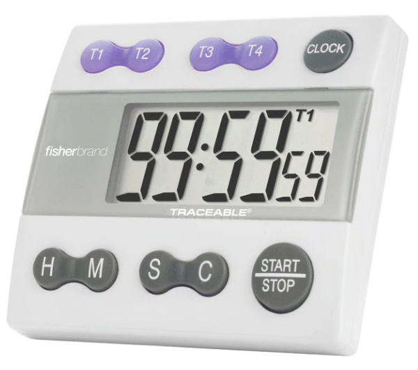 Temporizador de Alarma Traceable de 4 canales Fisherbrand