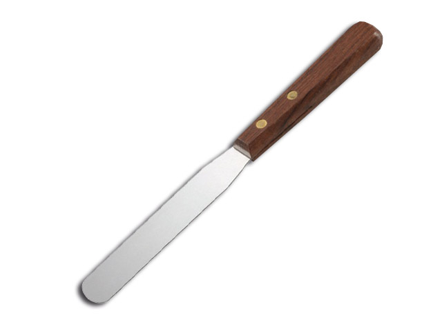 Intek-nacional Espatula de acero con mango de madera hoja x 10 cm