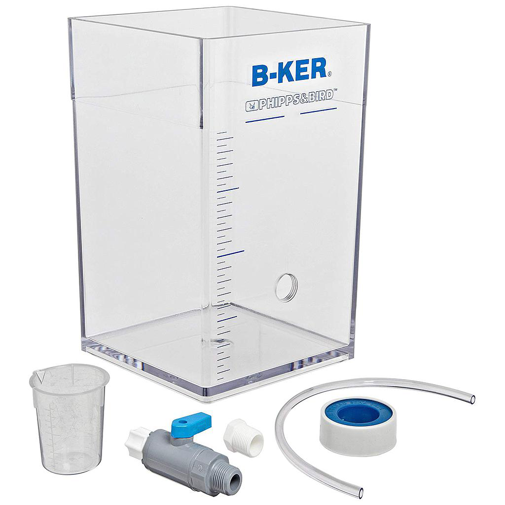 Beaker cuadrado (B-Ker) de 2 litros Phipps & Bird 7790-630