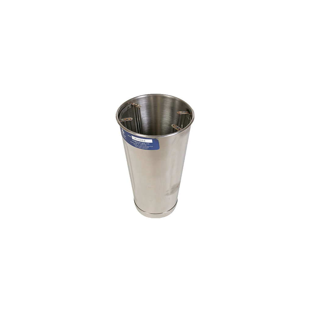 Vaso de dispersión para mezclador de suelo Gilson SA-16