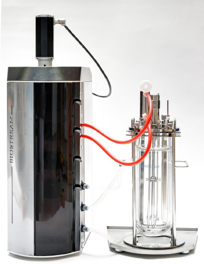 Bioreactor de bacterias de laboratorio de 13 litros Marca Biostream Modelo BioBench