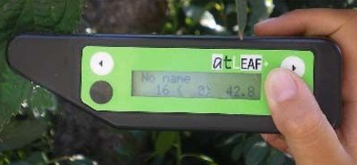 Medidor de clorofila portátil atLEAF CHL Plus con interfaz USB y software pro para Windows