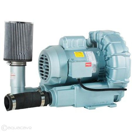 Blower  Aireador Regenerativo 1HP, 3-FASE con kits de entrada y salida Sweetwater S43