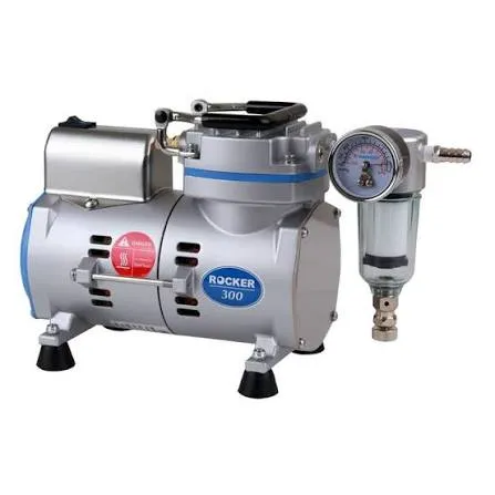 Bomba de vacío Rocker 300, 20 l/min, 220 V CA/50 Hz New Star Environmental 167300-22
