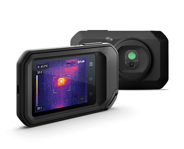 Cámara de imágenes térmicas FLIR ® C3-X, MA-772