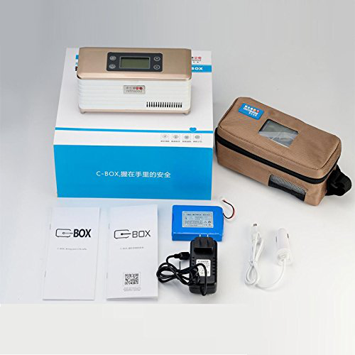 Refrigerador portátil / Mini refrigerador alimentado por batería / NomSeed