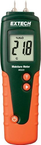 Medidor de humedad de madera/Higrómetro para madera marca Extech modelo MO220