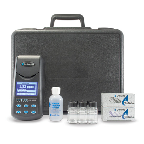 COLORÍMETRO DE CLORO LAMOTTE DC1500, 0-4.00 PPM, TABLETA DPD, 3240 (86263)