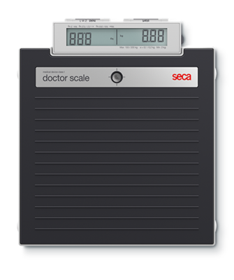 Báscula digital de piso con pantalla doble, 440 lbs x 0.1/0.2 lbs SECA 874