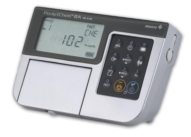 Analizador de amoníaco en sangre PocketChem BA Woodley Equipment