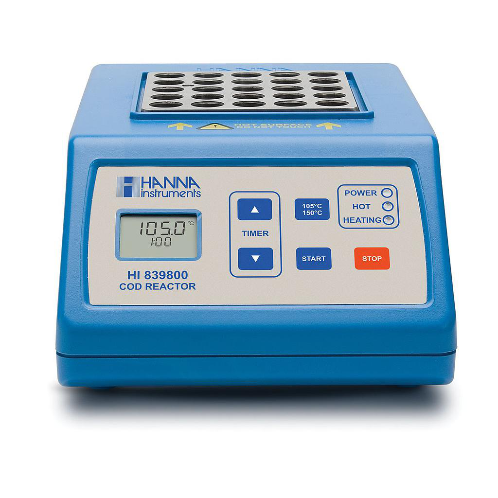 Calentador de tubo de ensayo DQO Hanna Instruments HI 839800-02