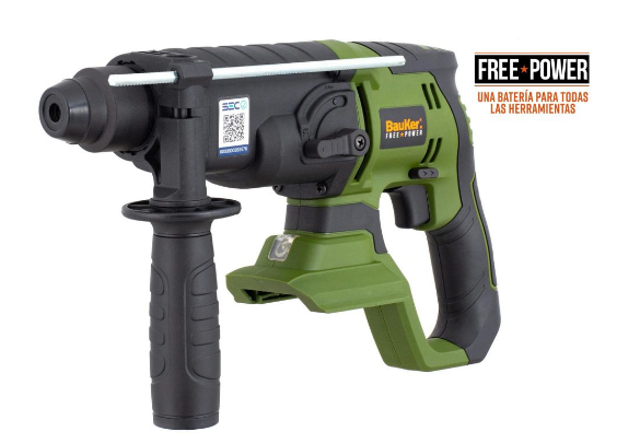 Rotomartillo inalámbrico 18 V Free Power Bauker CEH180HF