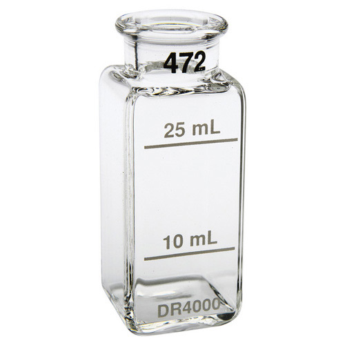 Celdas de muestra: vidrio cuadrado de 1 &quot;de 10 ml y 25 ml Hach 2665902