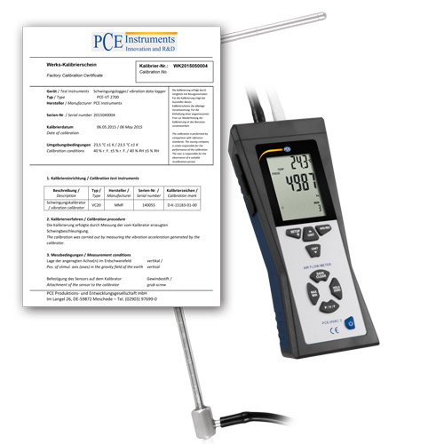 Manómetro Multifunción PCE-HVAC 2 / PCE-HVAC 2