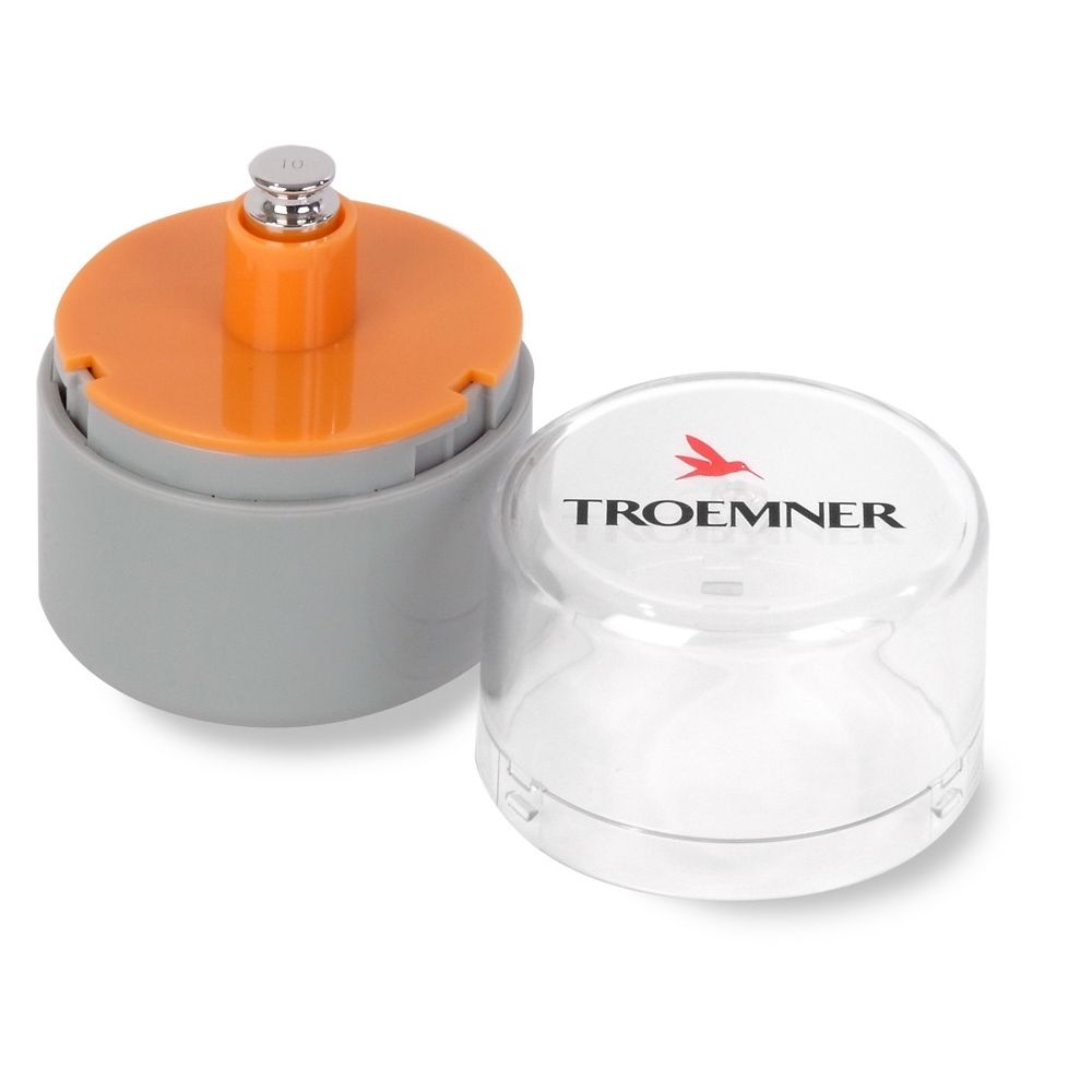 Pesa Calibrada OIML clase F1 de 5g con certificado acreditado por la NVLAP / TROEMMER / 7522-F1W