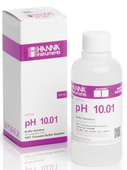 SOLUCIÓN DE CALIBRACIÓN HI7010M PH 10.01 (230 ML)