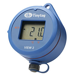 Registrador de datos de temperatura con pantalla y sensor incorporado Tinytag TV-4050