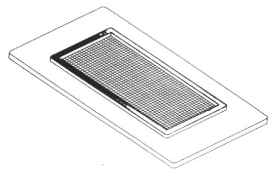 Cámara de recuento de vigas Reticules S52 Sedgewick EMS 68050-52