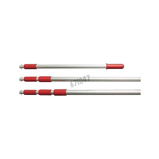 Varilla telescópica de aluminio, 65; 120 cm; 4 varillas TeleScoop Bürkle 5355-0600