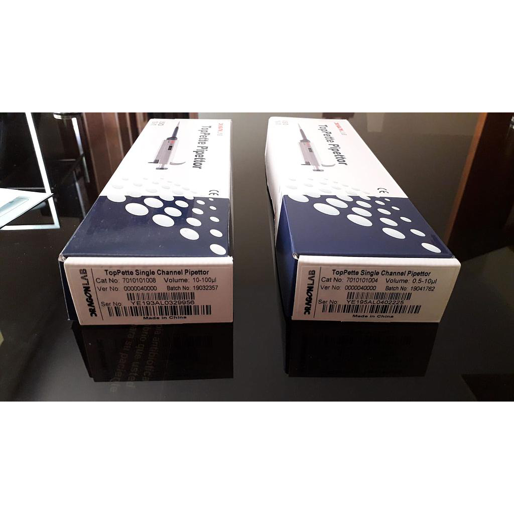 Micropipeta volúmen variable de 100-1000ul marca DragonLab