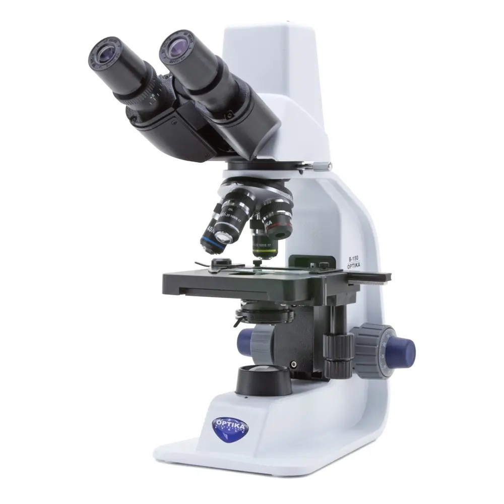 Microscopio Binocular LED con Cámara Digital de 3.2MP OPTIKA B-150D-BRPL