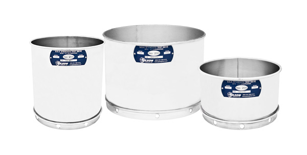 Tamiz de 8" (203mm), todo inoxidable, 8" (203mm) de profundidad, # 270 (53 µm) / Gilson / WT-88S # 270