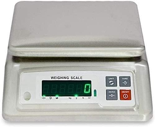 Báscula de cocina electrónica, resistente al agua,