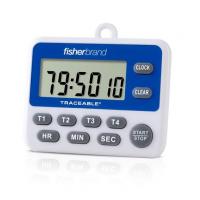 Temporizador de 100 horas y cuatro canales Fisherbrand 15-079-697