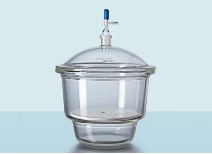 Desecador al vacío DURAN®, tipo NOVUS (NS 24/29), con placa de porcelana, DN 300