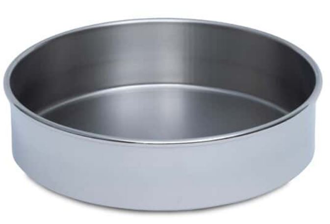 Fondo para tamiz 8" inoxidable W.S. Tyler 8491