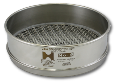 Tamiz del n°4 - n° 80 W.S. Tyler