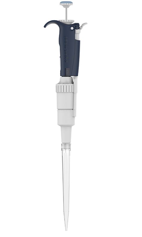 Micropipeta mecánica monocanal de volumen variable por desplazamiento de aire Gilson PIPETMAN L P10mL, SKU FA10008