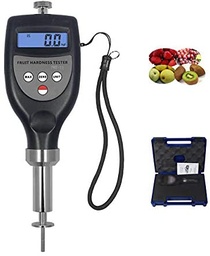 Medidor de dureza de frutas digital FHT15 con rango de 0,5 a 15,0 kgf/cm² y punta de 3,5 mm de diámetro