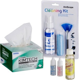 Kit de operación y mantenimiento del microscopio Amscope MLAB-CLS-CKI-KIM