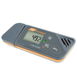 Registrador de datos barométrico digital USB TEK-204 de humedad, temperatura y presión