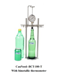 Probador de CO2 y Probador de presión con termómetro CanNeed BCT-100-T