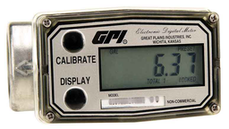 FLUJOMETRO DIGITAL – ALUMINIO (1&quot;NPT HEMBRA) MARCA GPI- A109GMA100NA1