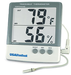 Medidor de Temperatura Ambiental y Humedad
