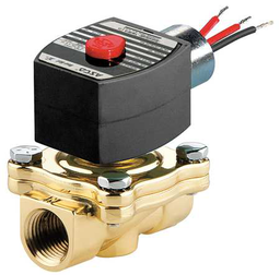 Válvula solenoide de 2 vías NPT de 2 vías Orificio de 24VDC 1-3 / 4&quot; Asco EF8210G100