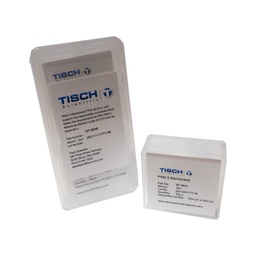 Filtro de membrana de monitoreo de aire PTFE PM2.5, 2,0 µm, 46,2 mm, con anillo de soporte, numerado secuencialmente, paquete de 50, Tisch Scientific SF18040