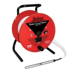 Medidor de nivel de agua modelo 101 con sonda P2 e incrementos métricos, 100 m  Solints 100290