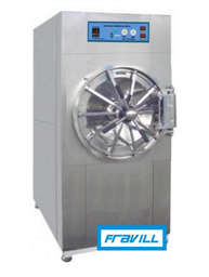 AUTOCLAVE HORIZONTAL DIGITAL AUTOMÁTICA DE ESTERILIZACIÓN Y SECADO CAPACIDAD ÚTIL: 300 Litros CAMARA CILINDRICA ESTABILIDAD DE TEMPERATURA: ± 1ºC MODELO: AHDA300A MARCA: FRAVILL