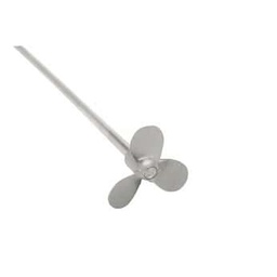 Impulsor de palas inclinadas Caframo, acero inoxidable 361L, 2 1/2&quot; de diámetro