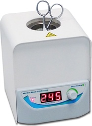 Esterilizador de microesferas con 150 g de perlas de vidrio Benchmark B1201-E