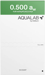 Estándares de actividad de agua 0.500 aw (KC2H3O2) Aqualab