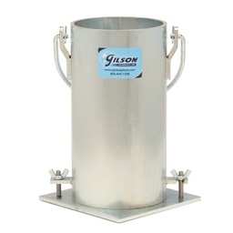 Molde Cilindro de Hormigón de Acero de 15x30 cm con Asa  Gilson  HM-144