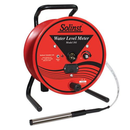 Medidor de nivel de agua modelo 101 con sonda P7 e incrementos métricos, 600 m Solinst 114310