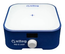 Agitador Magnético Witeg Midi Magnetic Stirrer (MS‑18D) Rango de velocidad: 100 – 2 500 rpm